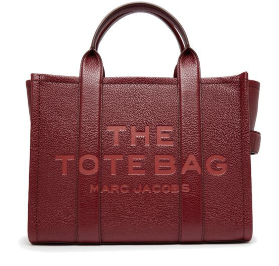 The Leather Medium Tote Bag - MARC JACOBS | 24S US