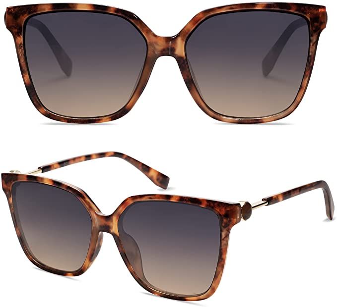 SOJOS Oversized Square Sunglasses for Women Trendy Fashion UV Protection Lens Womens Shades Sungl... | Amazon (US)