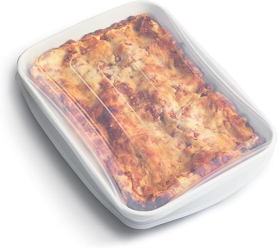 Stasher Reusable Silicone Stretch Lid for Casseroles, Pans, Baking Dishes–Rectangle Replacement... | Amazon (US)