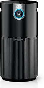 Shark HP202 Clean Sense Air Purifier MAX for Home, Allergies, HEPA Filter, 1200 Sq Ft, XL Room, L... | Amazon (US)