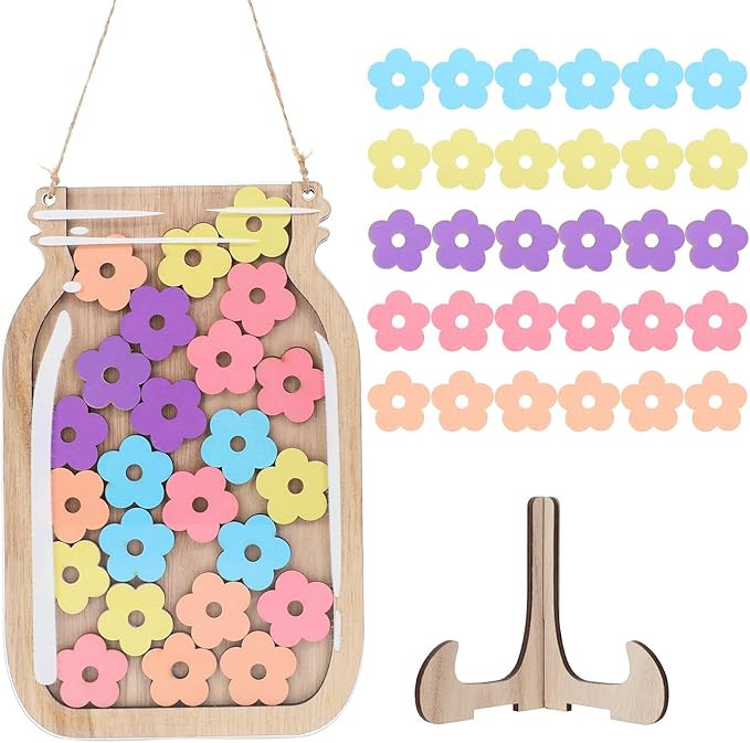 Flower Reward Jar, Personalized DIY Reward Jar for Kids Potty Training, Chore Chart, Bulletin Boa... | Amazon (US)