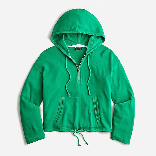 Magic Rinse™ cropped drawstring hoodie | J.Crew US