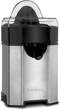Cuisinart CCJ-500P1 Pulp Control Citrus Juicer, 1, Black/Stainless | Amazon (US)