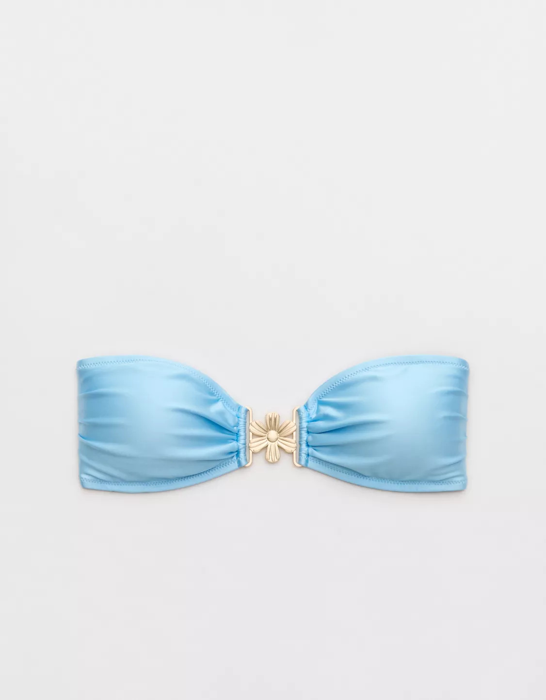 Aerie Floral Clasp Bandeau Bikini Top | Aerie
