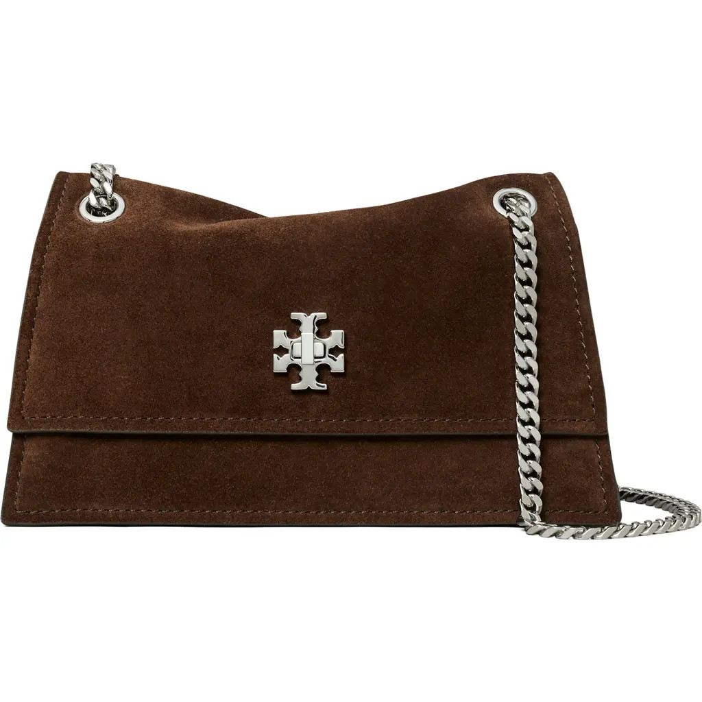 Tory Burch Mini Kira Turnlock Convertible Crossbody Bag in Dark Cocoa at Nordstrom | Nordstrom