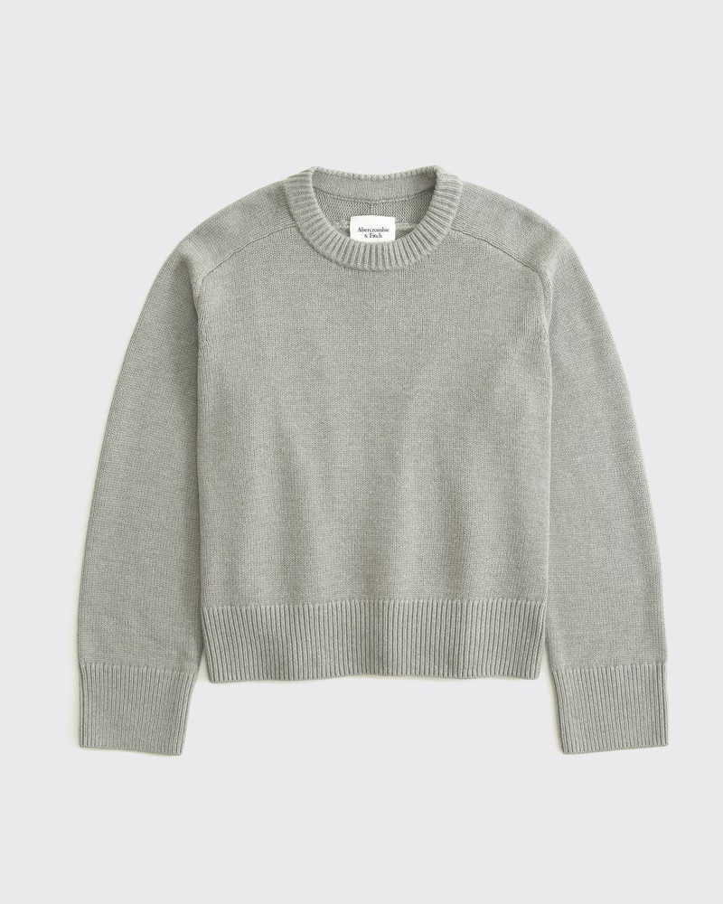 Women's The A&F Madeline Crew Sweater | Women's | Abercrombie.com | Abercrombie & Fitch (US)