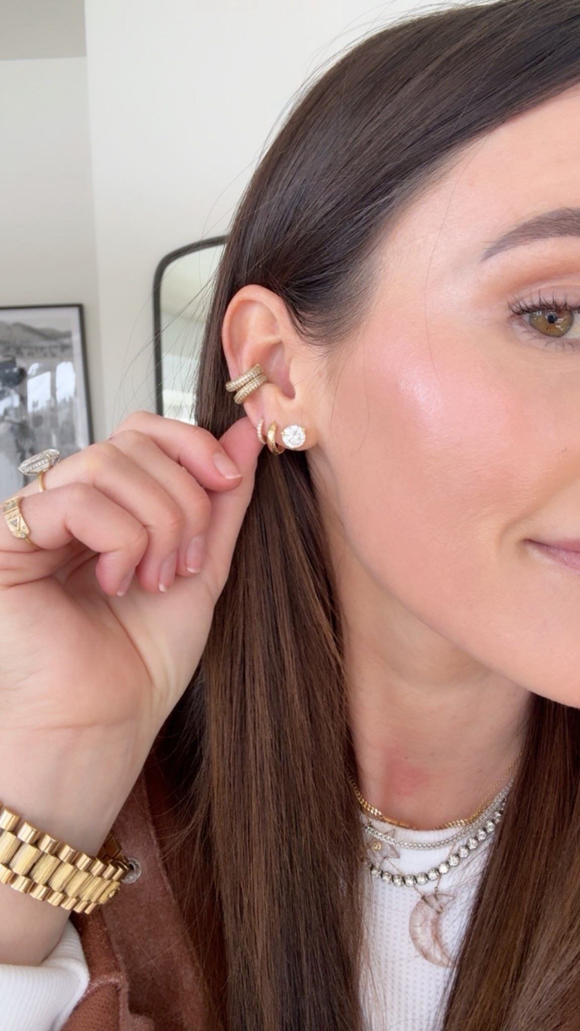 Today’s earring stack! Studs only $58✨



#LTKootd