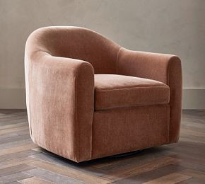Gideon Swivel Chair | Pottery Barn CA
