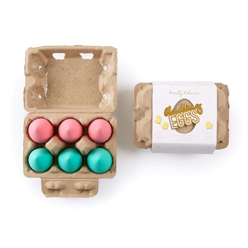 Beauty Bakerie Blending Egg Beauty Sponge Cosmetic Face Make up Blender Sponge Applicator for Powder, Liquid, Foundation, Concealer and Blending, Latex Free 6 Pack Set, Pink/Turquoise | Amazon (US)