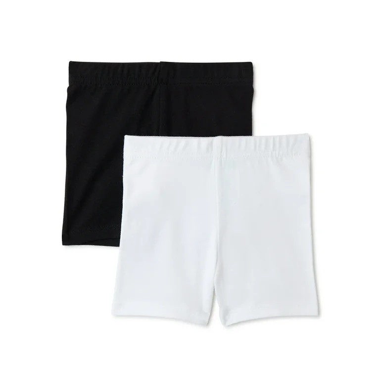 Garanimals Baby Girl Bike Shorts Multipack, 2-Pack, Sizes 0/3-24 Months | Walmart (US)