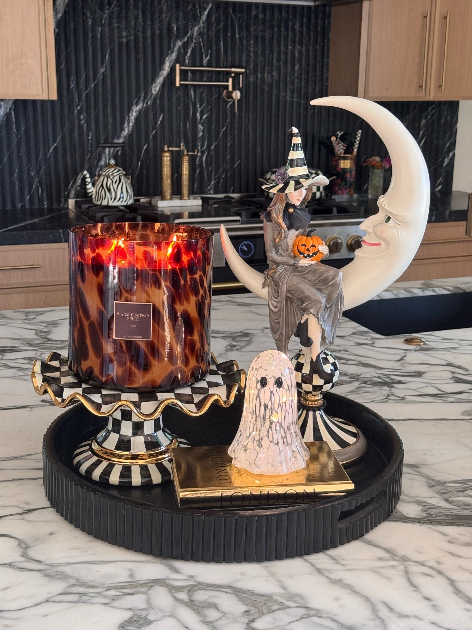 Halloween tray styling idea! Perfect for kitchens, console tables, dining tables, and even bathrooms! ￼

#LTKSeasonal #LTKHome #LTKdayinmylife