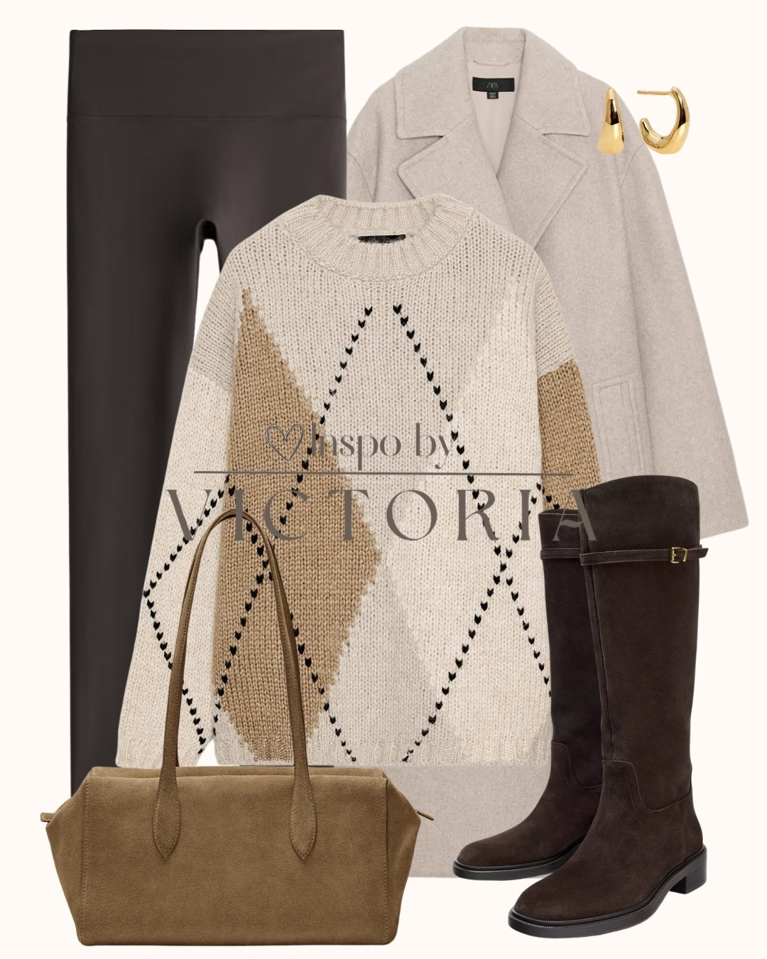 Neutral layers done right 🤍🍂
Cozying up in this oversized ZARA knit sweater (5802/101/710)—the perfect elevated basic for everyday wear, layered with the chic ZARA coat (3046/298/450) for a cozy cold-weather look. Paired with sleek leggings and finished with these timeless ZARA knee-high boots (2050/610/700) for an effortless, polished fall look. Easy, chic, and on repeat.

#LTKStyle #ZARAFinds #NeutralOutfit #FallLayers #EverydayChic

#LTKSeasonal #LTKFindsUnder50 #LTKSaleAlert