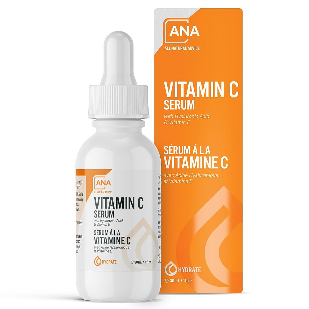 All Natural Advice Vitamin C Serum 30mL | 20% Vitamin C Face Serum Solution with Organic Botanica... | Amazon (US)