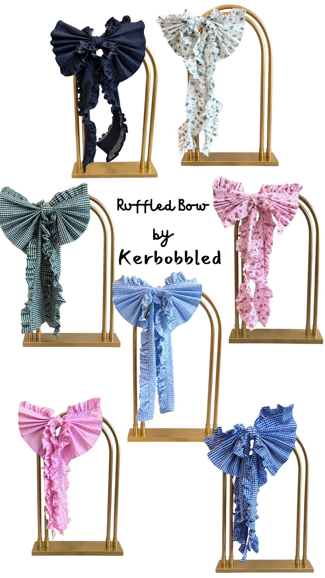 These are Kerbobbled’s new ruffled bows and they are SO adorable!! 🎀 They fit perfectly on the arches!

#LTKSeasonal #LTKHome #LTKmomlife