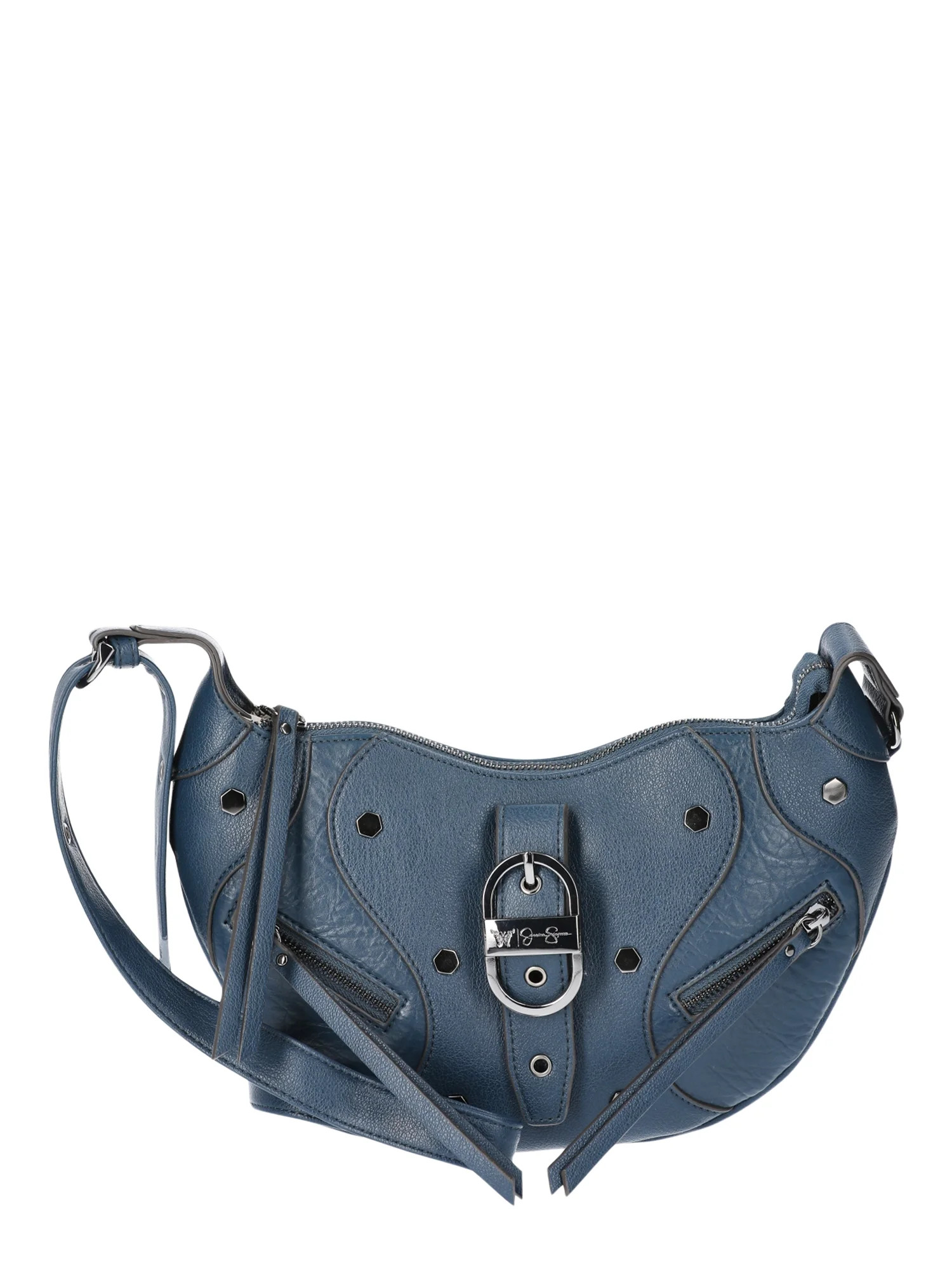 Jessica Simpson Women's Courtney Faux Leather Crossbody Handbag, Tidal Teal | Walmart (US)