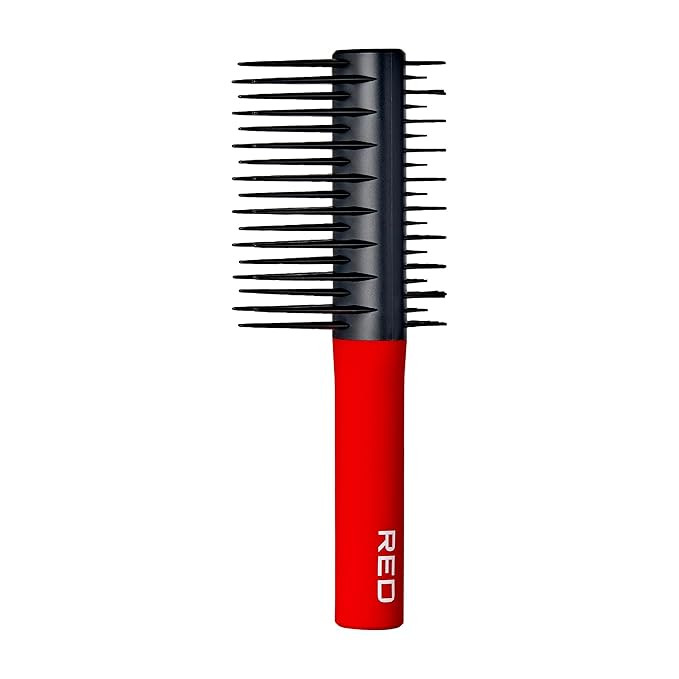 RED by Kiss Detangling Hair Brush for Women Men Children, Hair Straightening Detangler for Curly,... | Amazon (US)