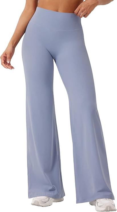 YEOREO Workout Leggings Womens No Front Seam Straight Leggings 29"/ 31.5"/ 33"/ 35" High Waist Bu... | Amazon (US)