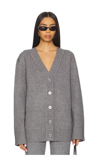 Denise Cardigan in Medium Grey | Revolve Clothing (Global)