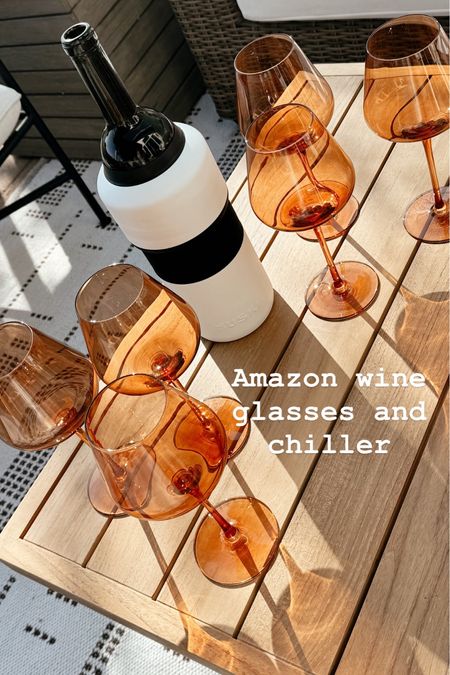 Amazon wine glasses and chiller under $50

#LTKFindsUnder50