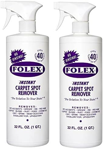 FOLEX Instant Carpet Spot Remover, 32oz 2 Pack | Amazon (US)