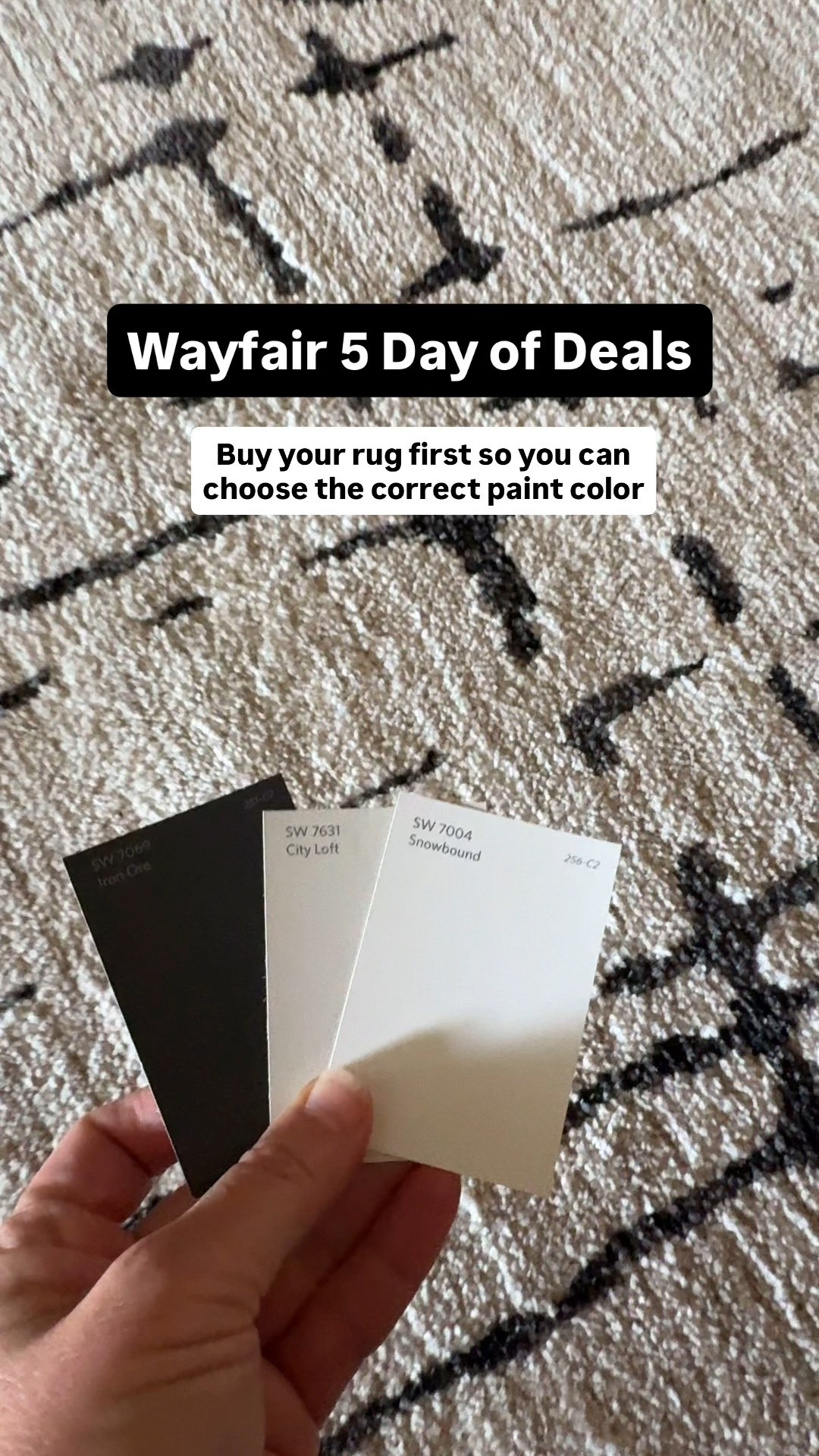 An area rug is the anchor of your room. Check out these finds on @wayfair during 5 days of deals, now through Feb 2. Up to 60% off. #wayfairpartner #wayfair #ad

#LTKSaleAlert #LTKHome