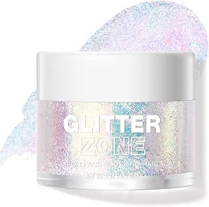 BestLand Holographic Body Glitter Gel - Cosmetic-Grade, Color Changing Glitter for Face, Body, an... | Amazon (US)
