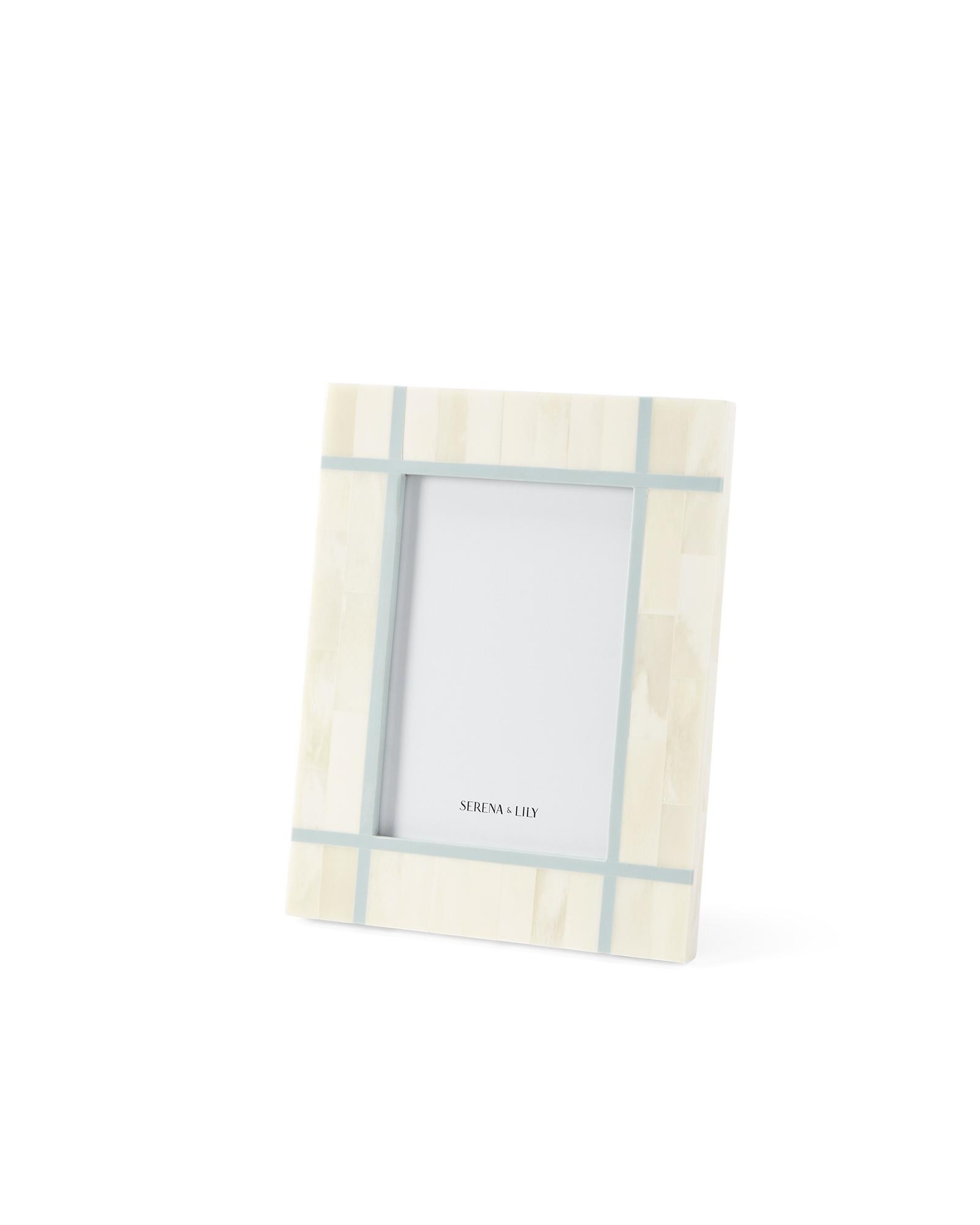 Serena & Lily Catania Bone Inlay Picture Frame | Serena and Lily