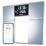 Beurer BF70 Body Fat Scale, Weight, Water & More, Smart Digital Scale for Full Body Analysis, BMI &  | Amazon (US)