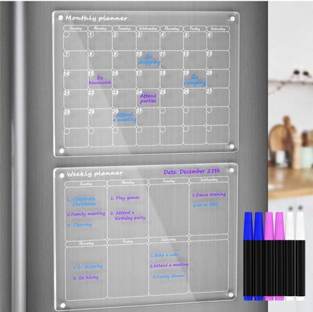 When schedules get busy, don’t loose track of plans! The holidays are coming and we needed a sleek way to keep track of all the special dates + events coming up! 

#LTKhome #LTKfindsunder50 #LTKfamily