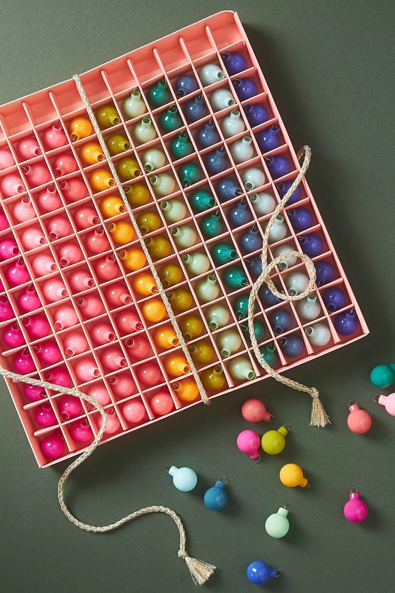 Mini Opaque Ball Ornaments, Set of 144 | Anthropologie (US)