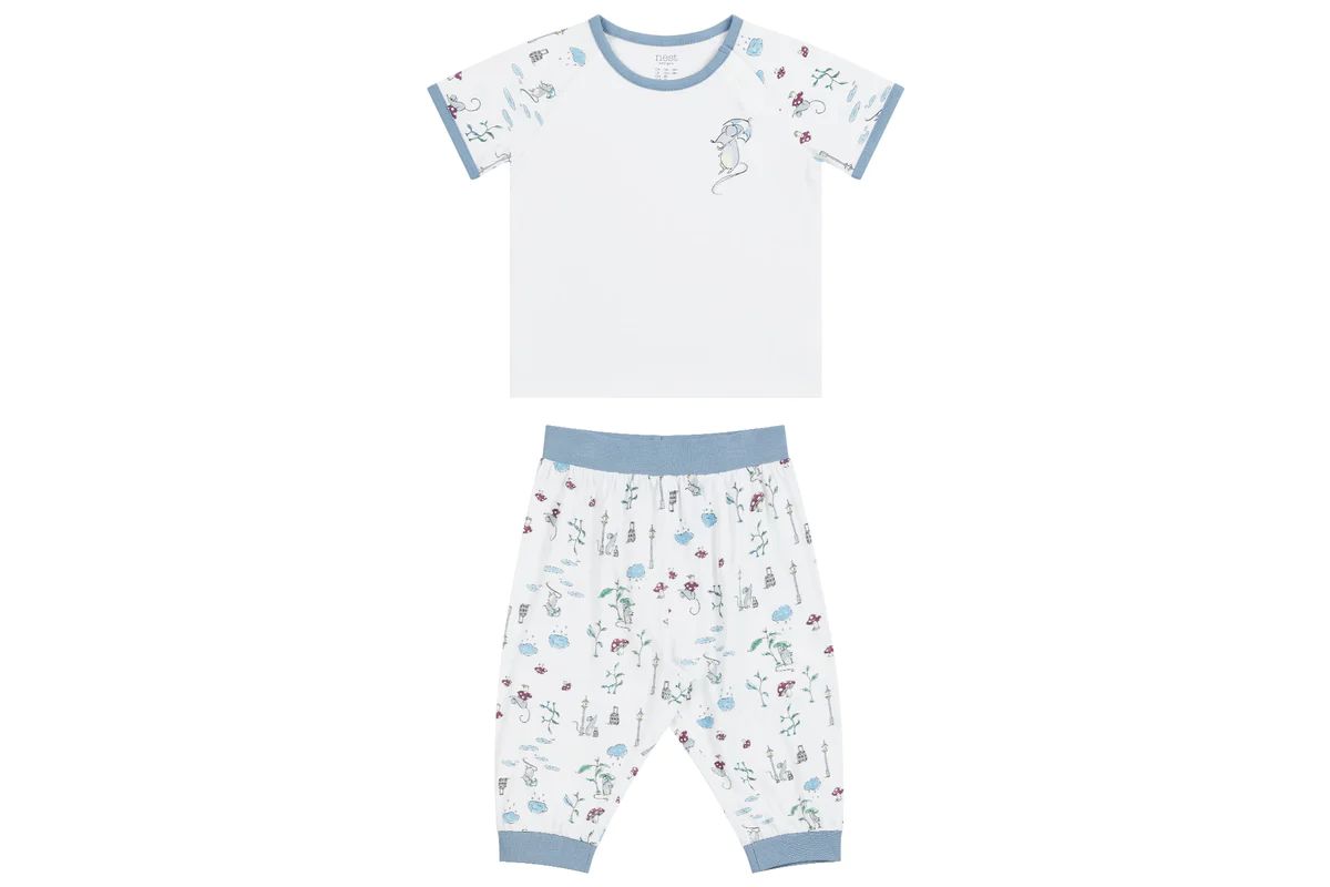 Bamboo Short Sleeve Play Set - The Town Mouse & The Country Mouse | Nest Designs