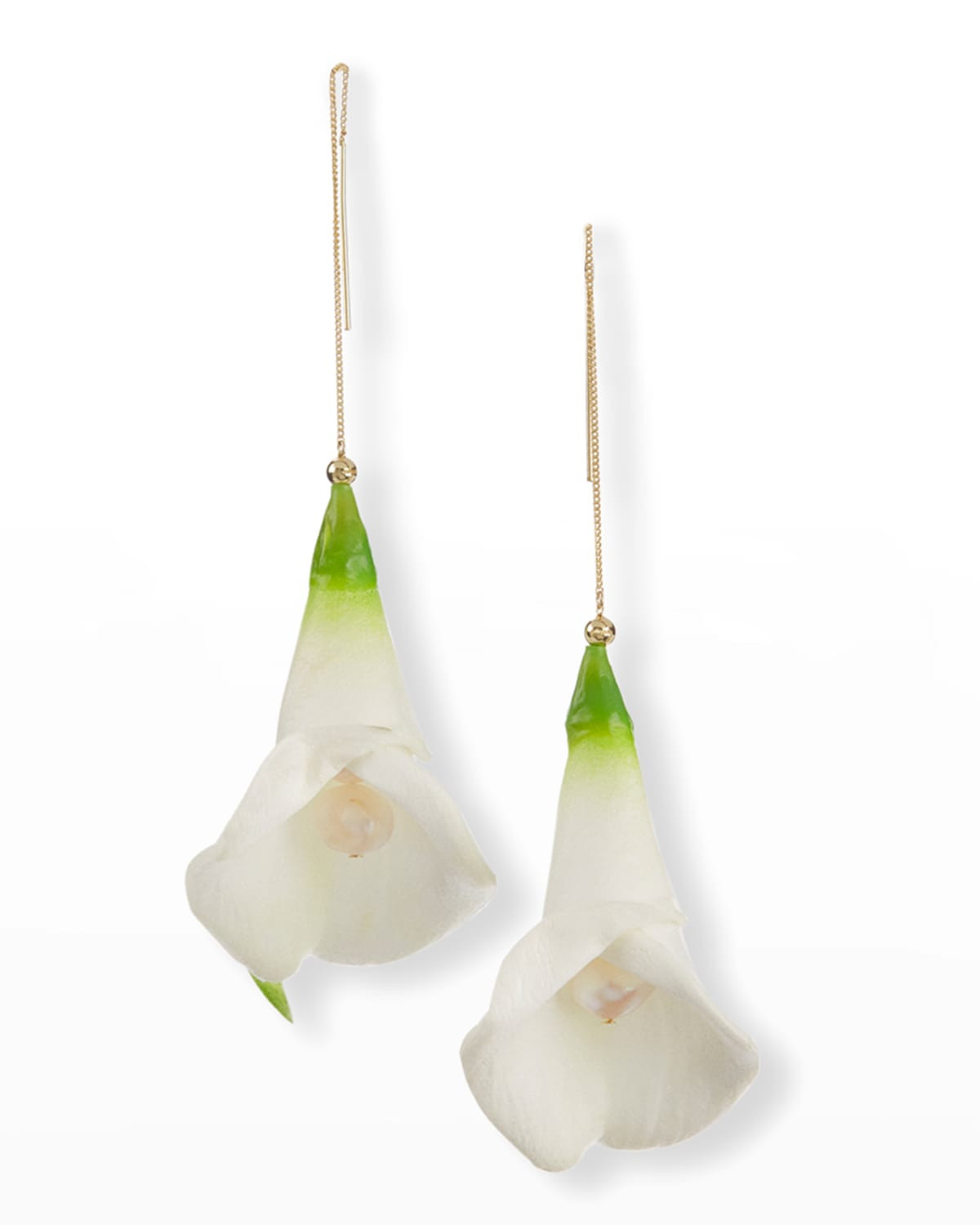 Calla Drop Earrings | Neiman Marcus