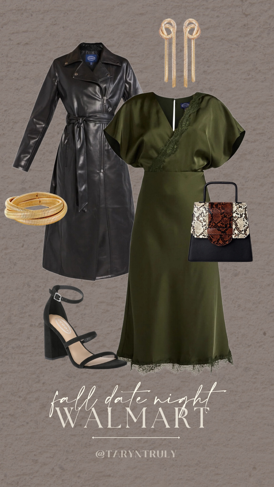 Midsize Walmart date night outfit 
Lace slip dress 
Black trench coat 

@walmartfashion #walmartpartner

#LTKMidsize #LTKStyleTip #LTKSeasonal