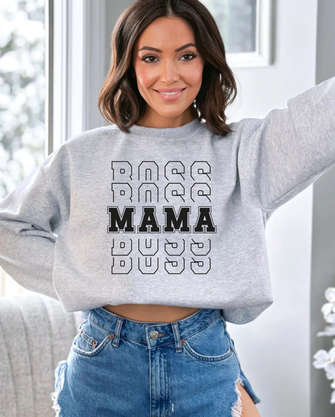 Boss Mama Crewneck | Sweetest Dreams Style