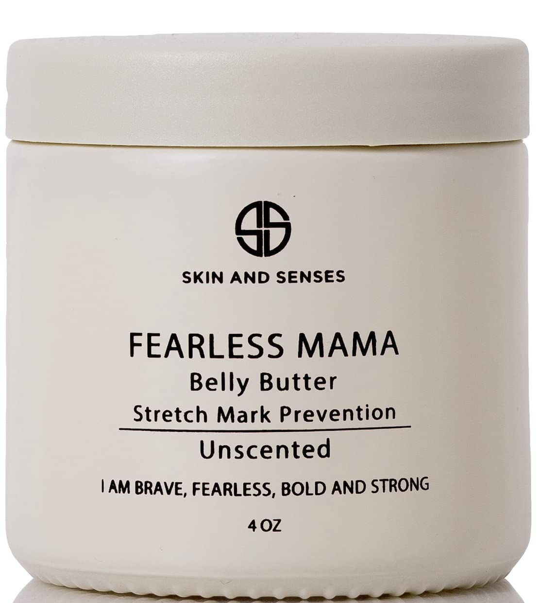 Fearless MaMa Stretch Mark Prevention Belly Butter for Pregnancy (Unscented) - 100% Natural Loade... | Amazon (US)