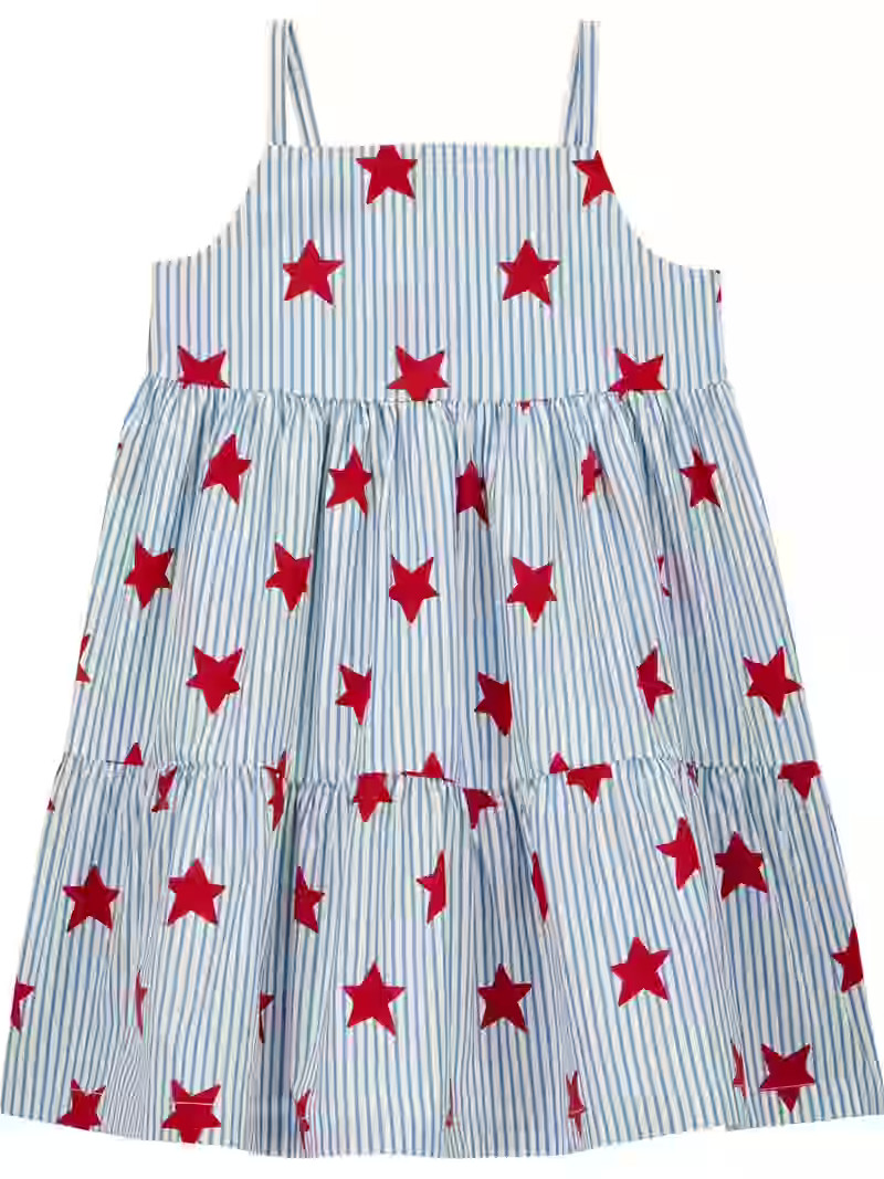 Carter's Child of Mine Baby and Toddler Girl Patriotic Dress, Sizes 12M-5T | Walmart (US)
