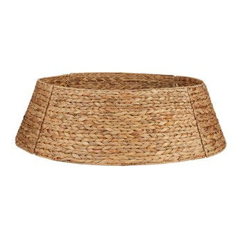 Holiday Living 34-in Brown Tree Collar Tree Skirt | Lowe's