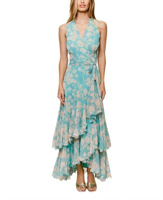 Trinity Long Floral Wrap Dress | Bloomingdale's (US)