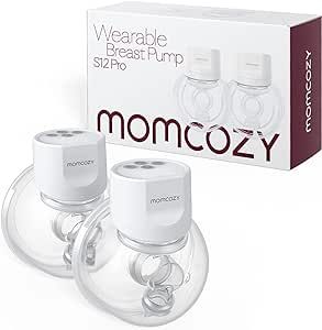 Momcozy S12 Pro Hands-Free Breast Pump Wearable, Double Wireless Pump with Comfortable Double-Sea... | Amazon (US)
