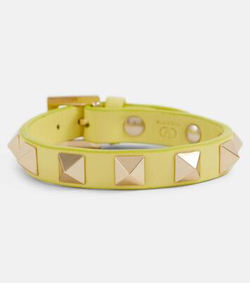 Rockstud leather bracelet | Mytheresa (US/CA)