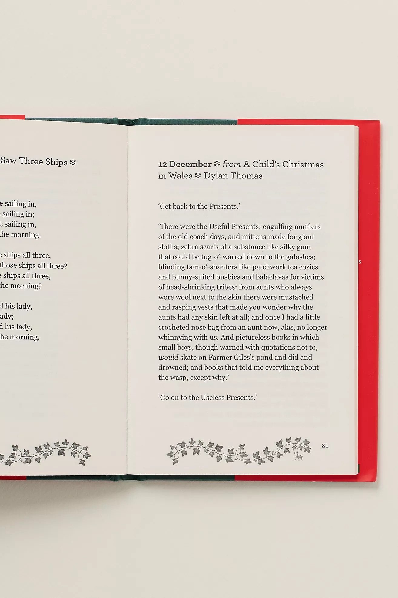 A Poem for Every Day of Christmas Hardback Book | Anthropologie (US)