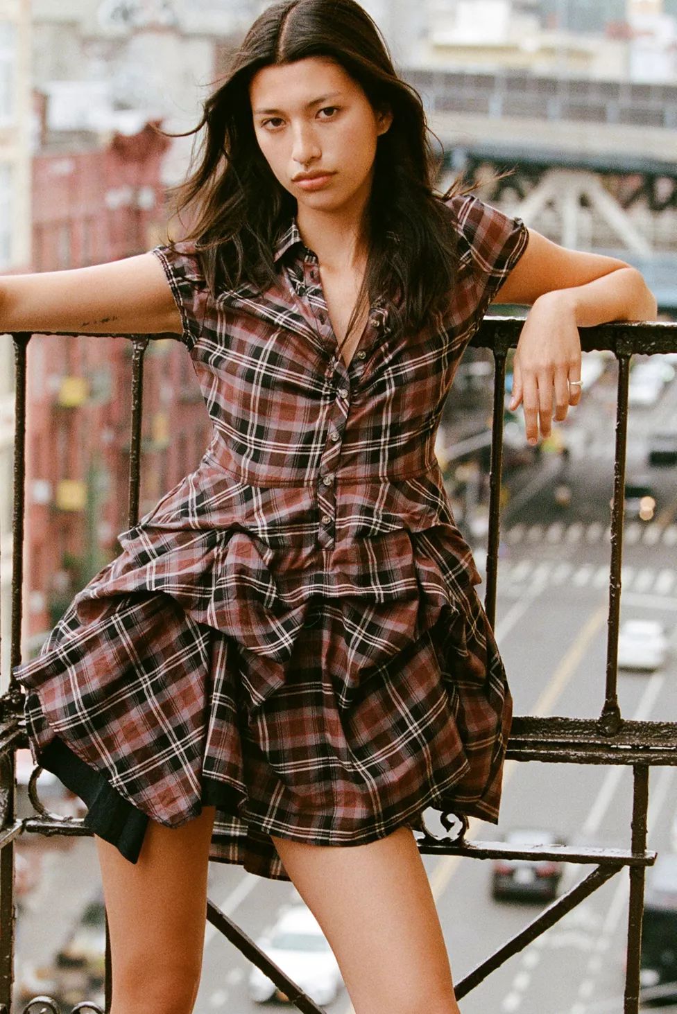 BDG Max Plaid Mini Dress | Urban Outfitters (US and RoW)