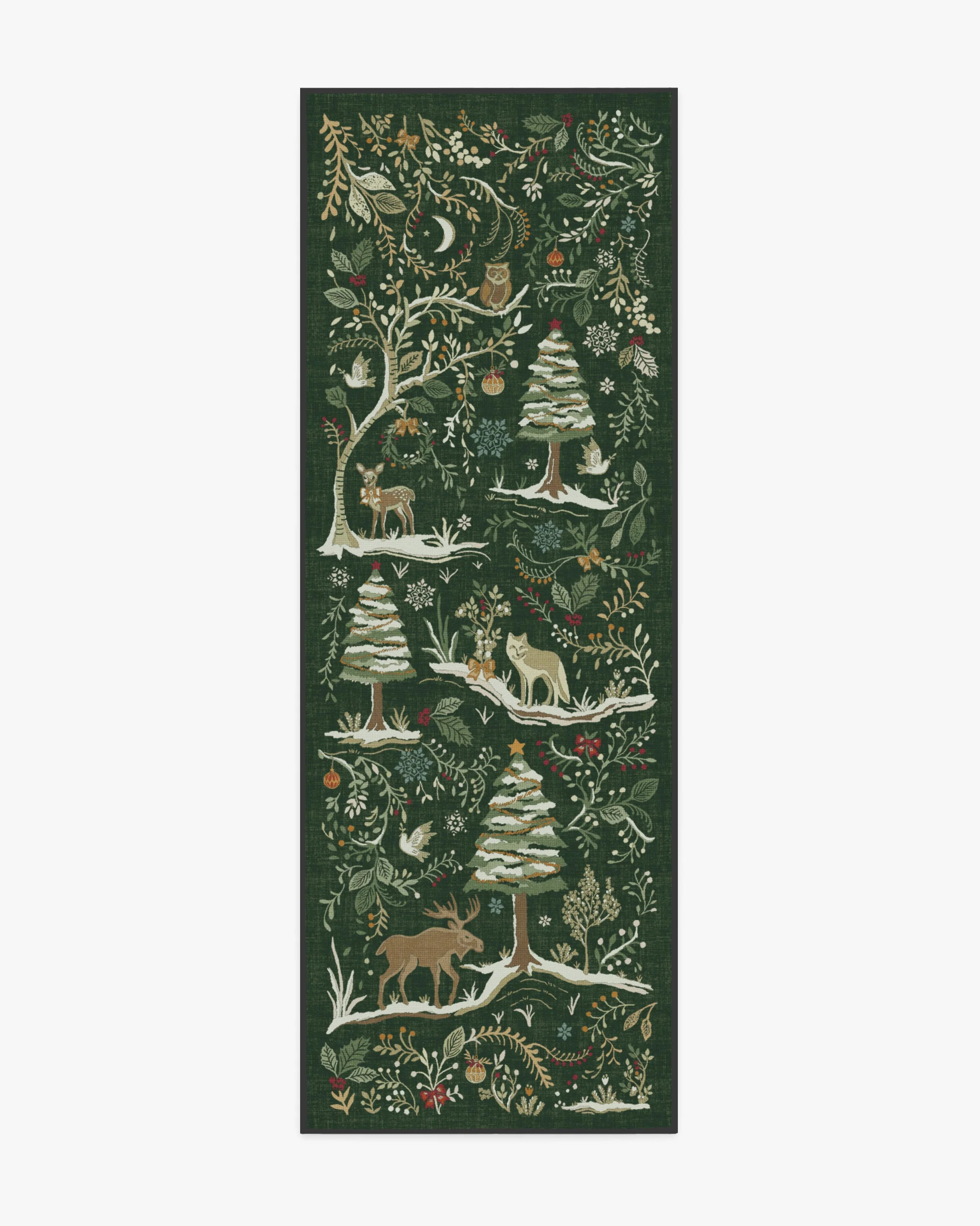 Elwood Forest Green Rug | Ruggable