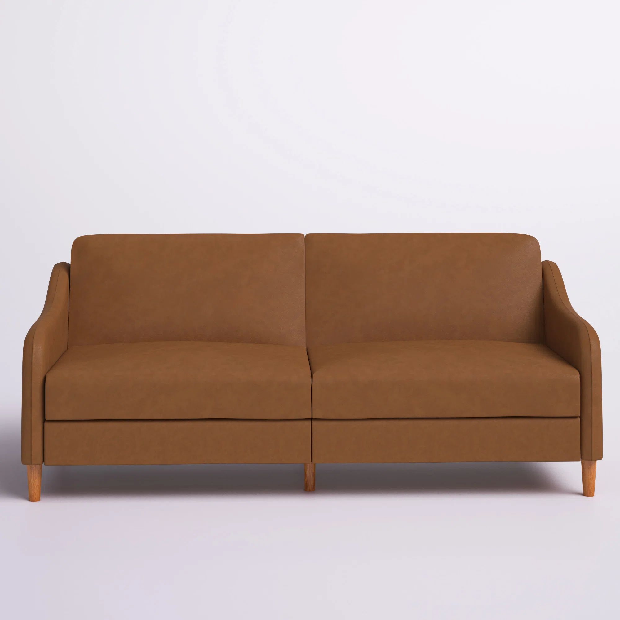 Adreanna 77'' Vegan Leather Sleeper Sofa | Wayfair North America
