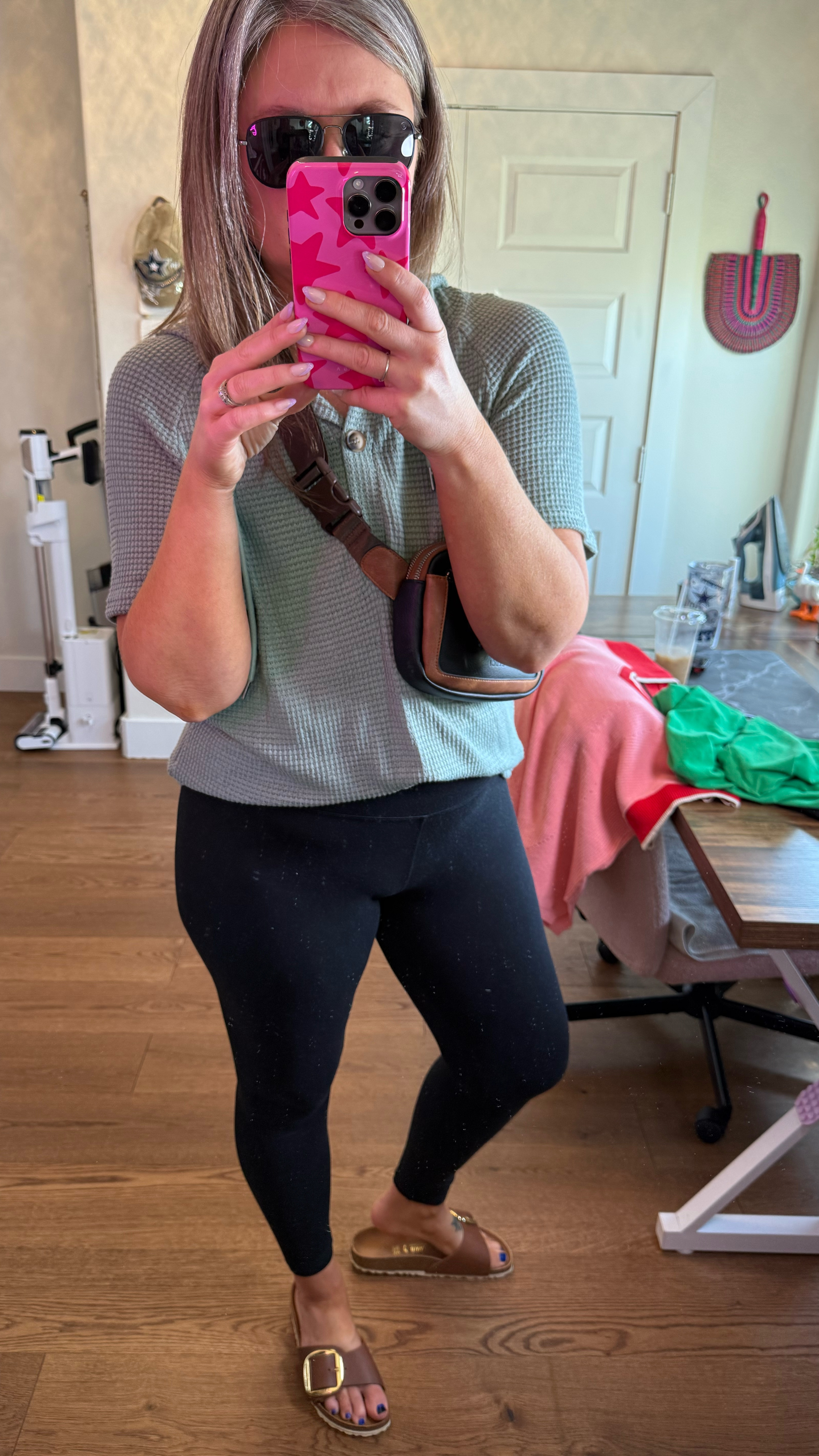 Day 13 of 30 Outfits in 30 Days – Cute, Comfy & Casual! I was on the struggle bus today and really just wanted to throw on a T-shirt and shorts… but I rallied and put together something just as cozy and effortless! Went with leggings (because, obviously, they’re the comfiest), paired with an olive green short-sleeve top with 1/4 buttons and a hoodie. The perfect mix of casual and comfy!

If you’re searching for easy everyday outfits, comfy fits, or effortless casual fashion, this one’s a go-to! Who else reaches for leggings on days like this? Let me know below! 👇✨

#ComfyAndChic #EffortlessFashion #LeggingsOutfit #CasualStyle #EverydayOutfits

#LTKStyleTip #LTKFindsUnder50 #LTKMidsize