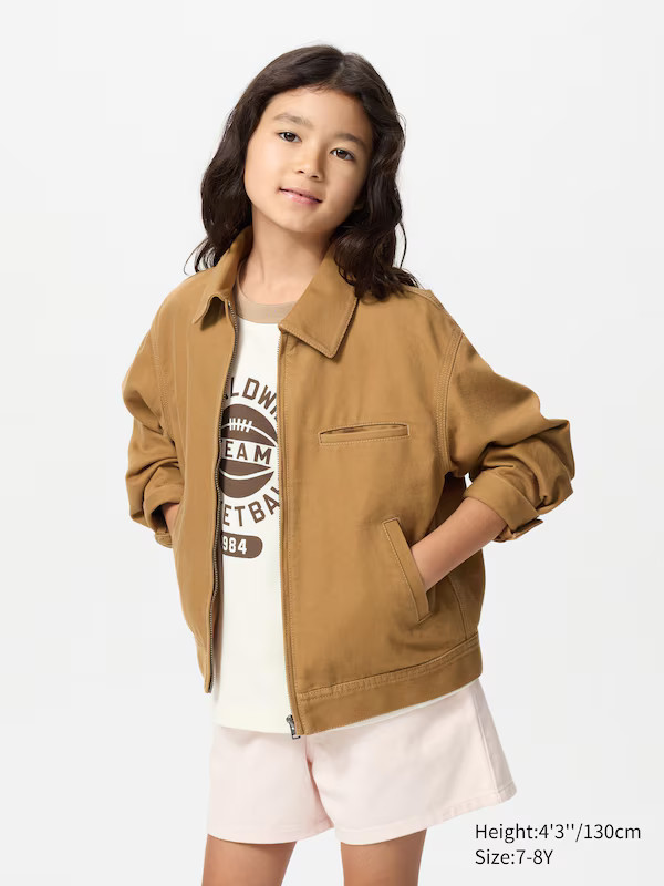Zip Up Short Jacket | UNIQLO (US)
