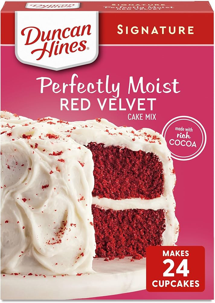 Duncan Hines Red Velvet Cake Mix, 15.25 oz. | Amazon (US)