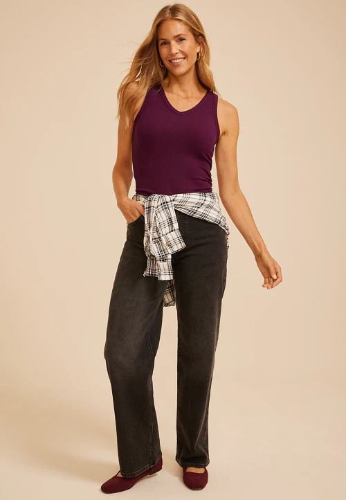 24/7 Highline V Neck Tank Top | maurices | Maurices
