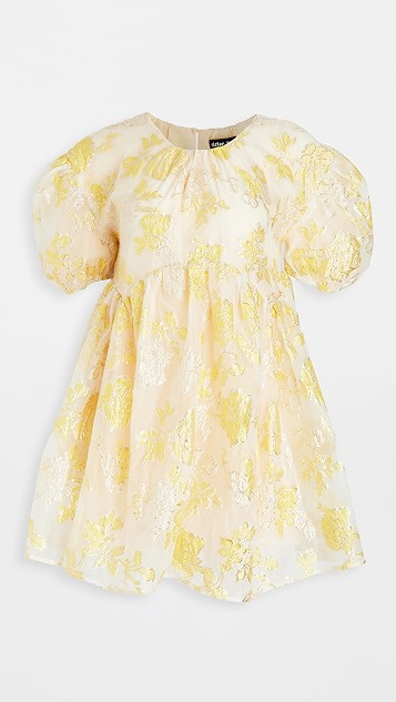 Gloss Floral Mini Smock Dress | Shopbop