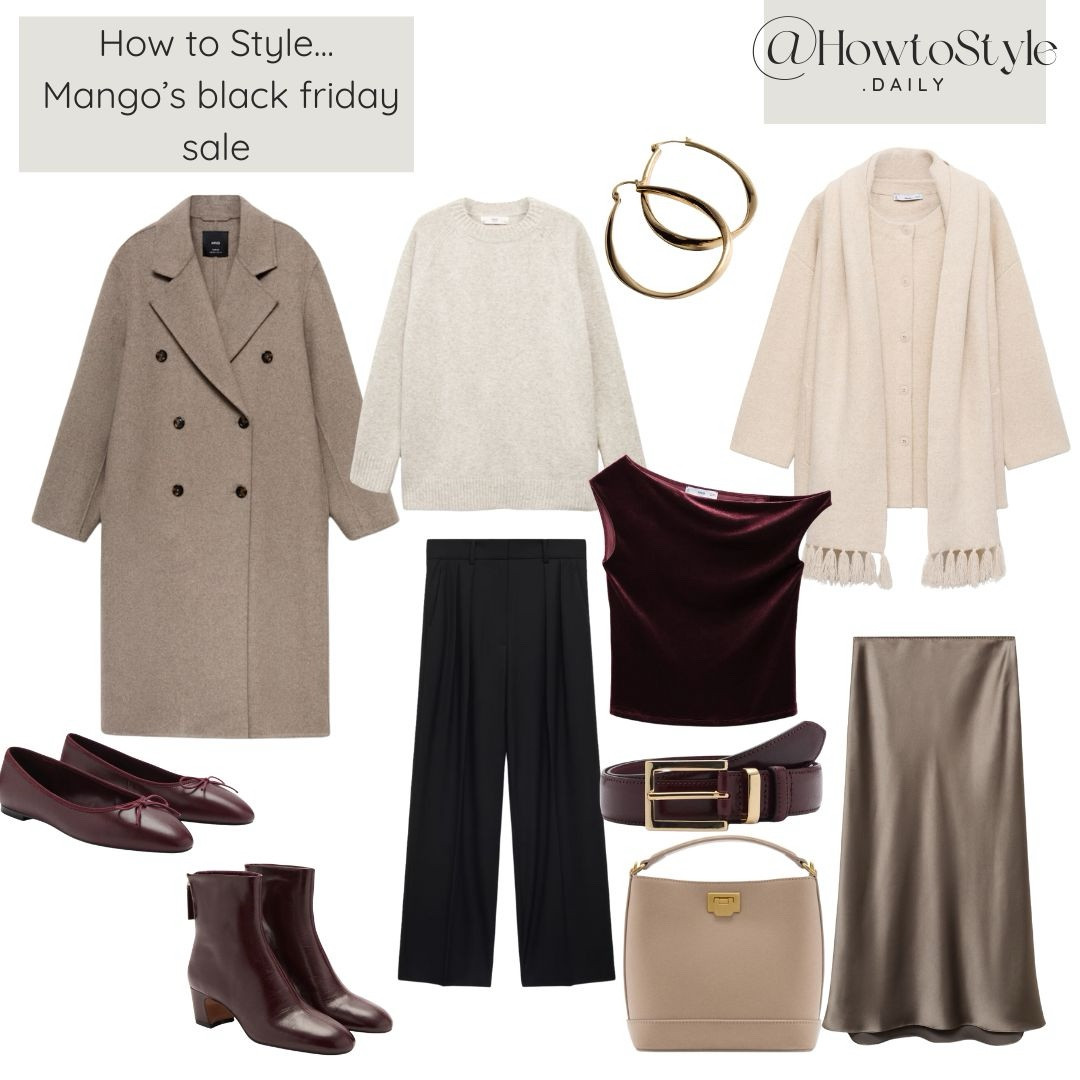 How to style Mango’s Black Friday sale. 
Burgundy style. 

#LTKCyberWeek #LTKautumn #LTKuk